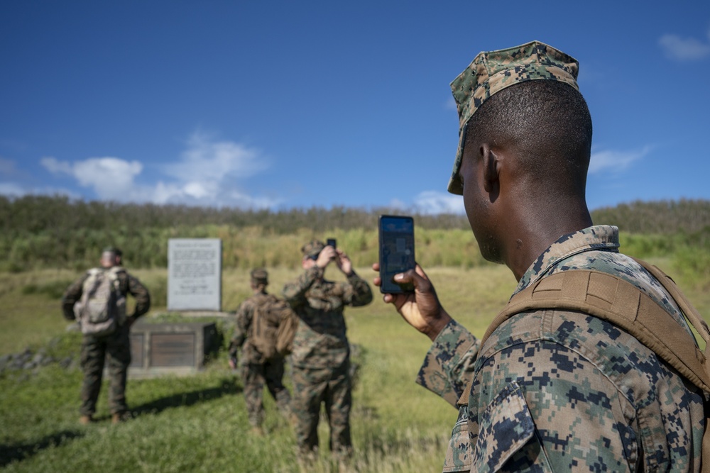 3rd Marine Division visits Iwo Jima