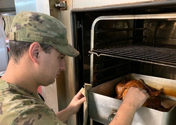 Dogface Soldiers, Panther Brigade Celebrates Thanksgiving in Kandahar, Afghanistan