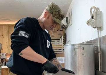 Dogface Soldiers, Panther Brigade Celebrates Thanksgiving in Kandahar, Afghanistan