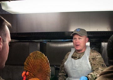 Dogface Soldiers, Panther Brigade Celebrates Thanksgiving in Kandahar, Afghanistan