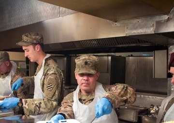 Dogface Soldiers, Panther Brigade Celebrates Thanksgiving in Kandahar, Afghanistan