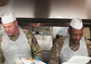 Dogface Soldiers, Panther Brigade Celebrates Thanksgiving in Kandahar, Afghanistan