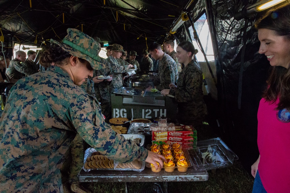 Gobble Gobble: 31st MEU Thanksgiving after a conditioning hike