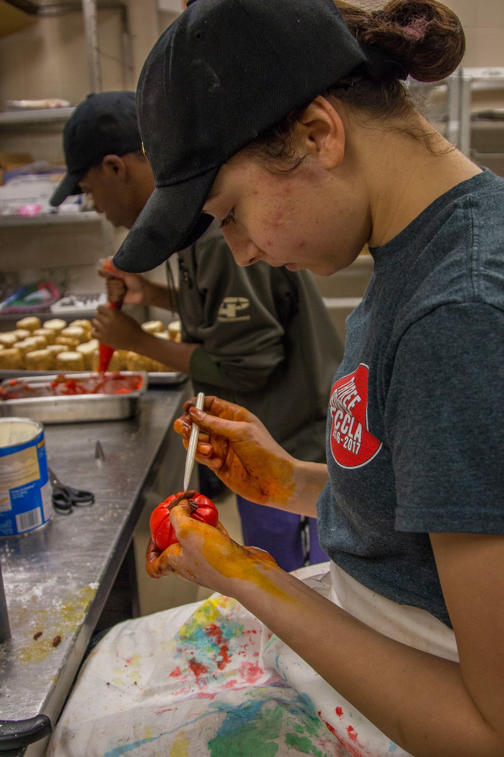 Baking Team Hard at Work