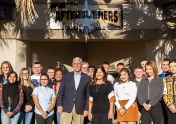 VP Pence Gives Thanks To Beaufort Marines, Sailors