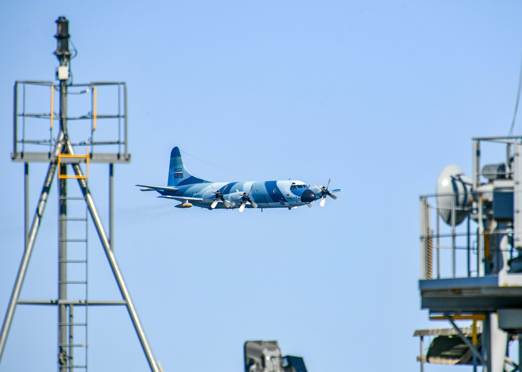 DVIDS - Images - Iranian P-3C Aircraft Flies By USNS Alan Shepard