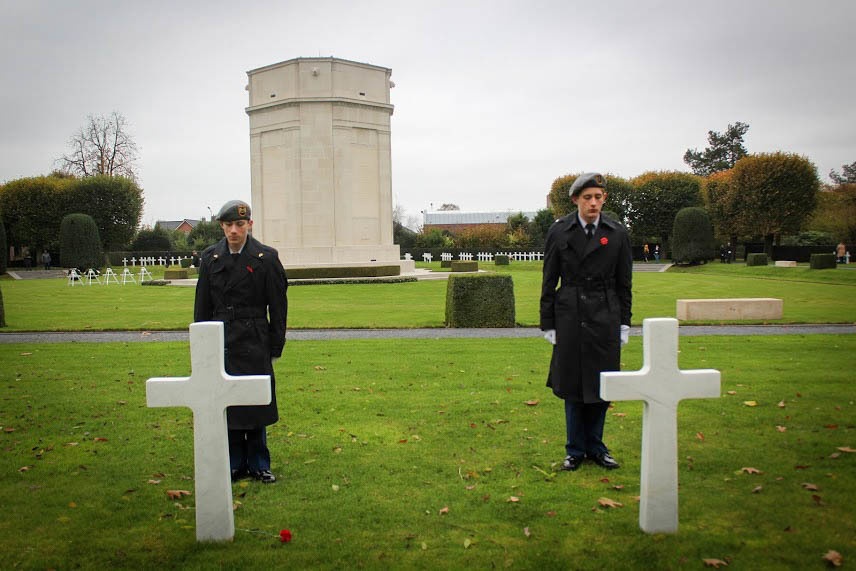 9th JROTC Battalion remembers the “Great War” during Flanders, Belgium visit