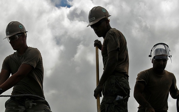 NMCB 133 Runnin' Roos Detachment Guam