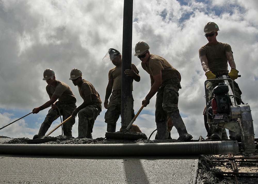 NMCB 133 Runnin' Roos Detachment Guam