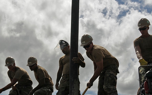 NMCB 133 Runnin' Roos Detachment Guam