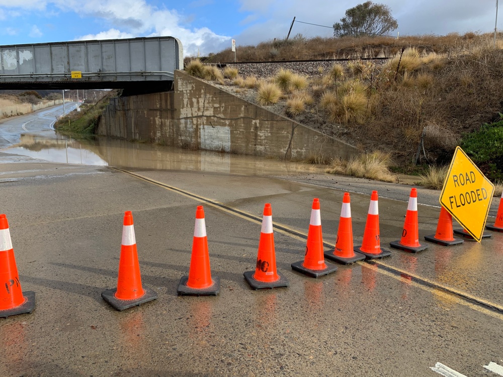 Camp Pendleton flooding incident information