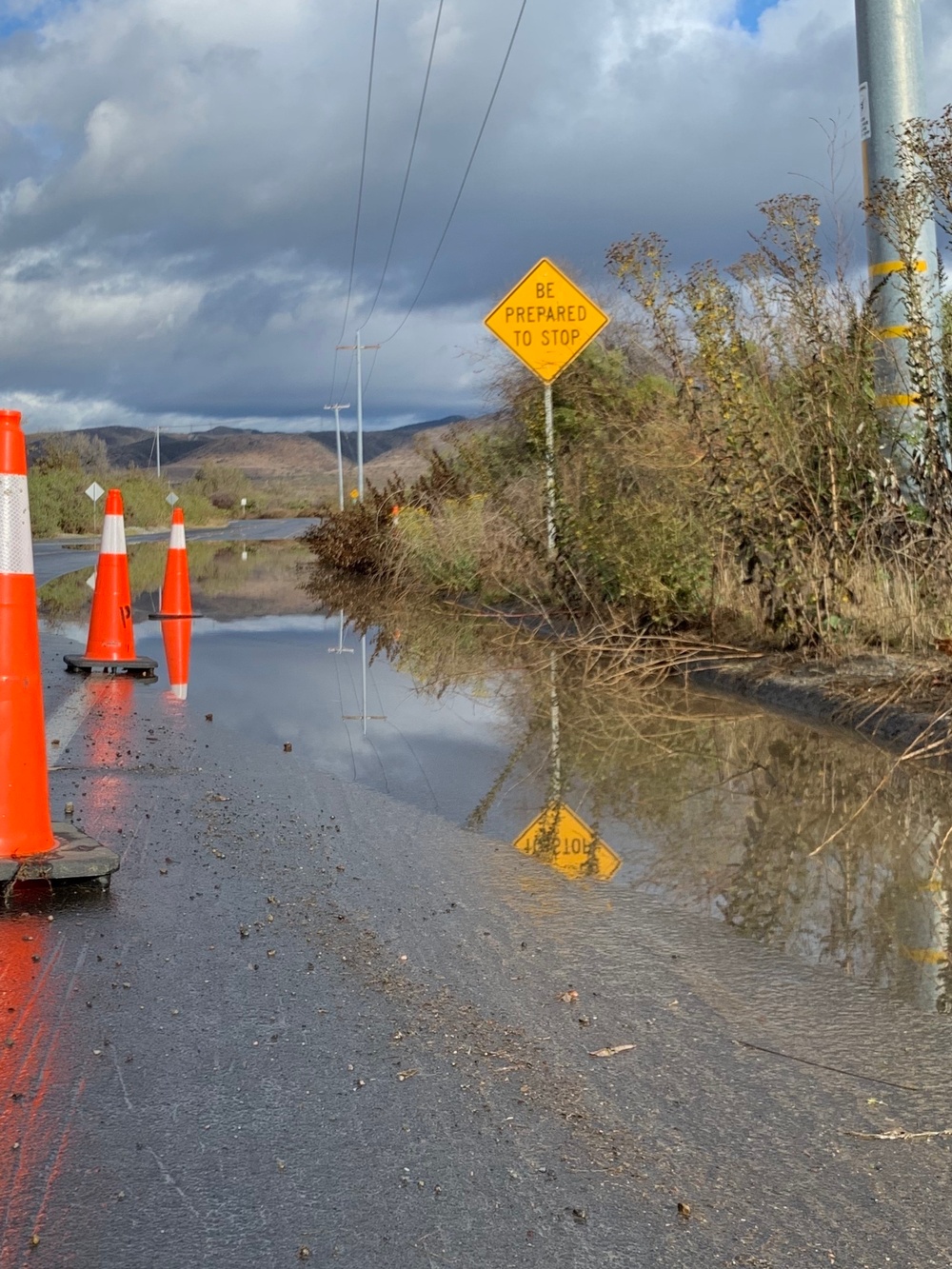 Camp Pendleton flooding incident information