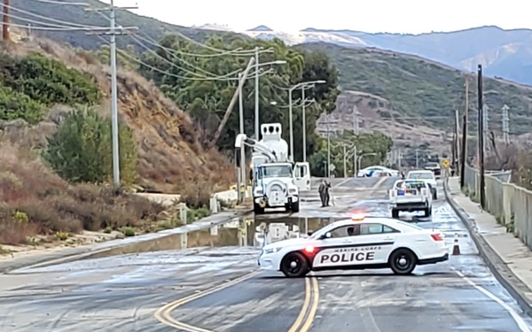 Camp Pendleton flooding incident information