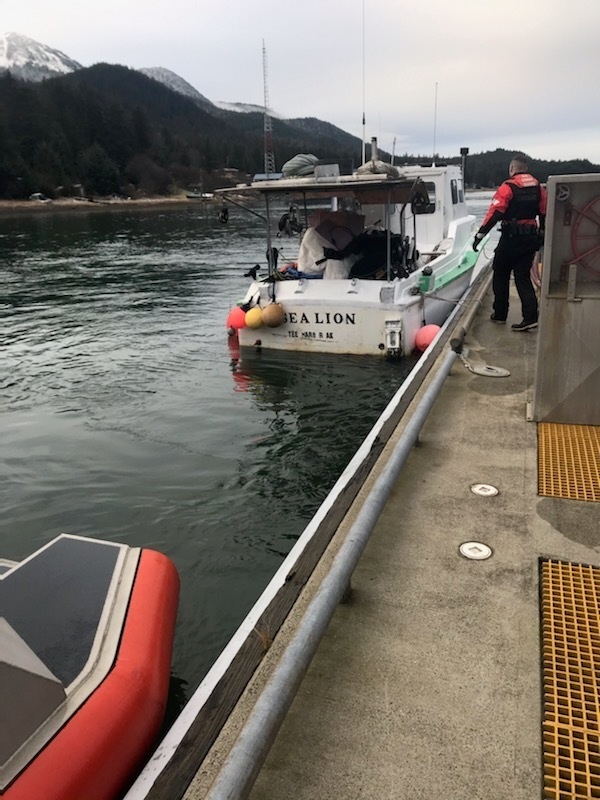 Coast Guard responders suspend search along Gastineau Channel, Alaska