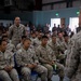 Lt. Gen. Mundy Visits SPMAGTF-CR-CC 19.2 for Thanksgiving