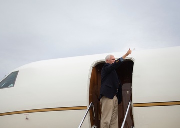 VP Mike Pence Departs MCAS Beaufort