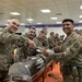 Deployed Illinois Army National Guard Soldiers celebrate Thanksgiving at Camp Taji, Iraq