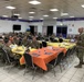 Deployed Illinois Army National Guard Soldiers celebrate Thanksgiving at Camp Taji, Iraq