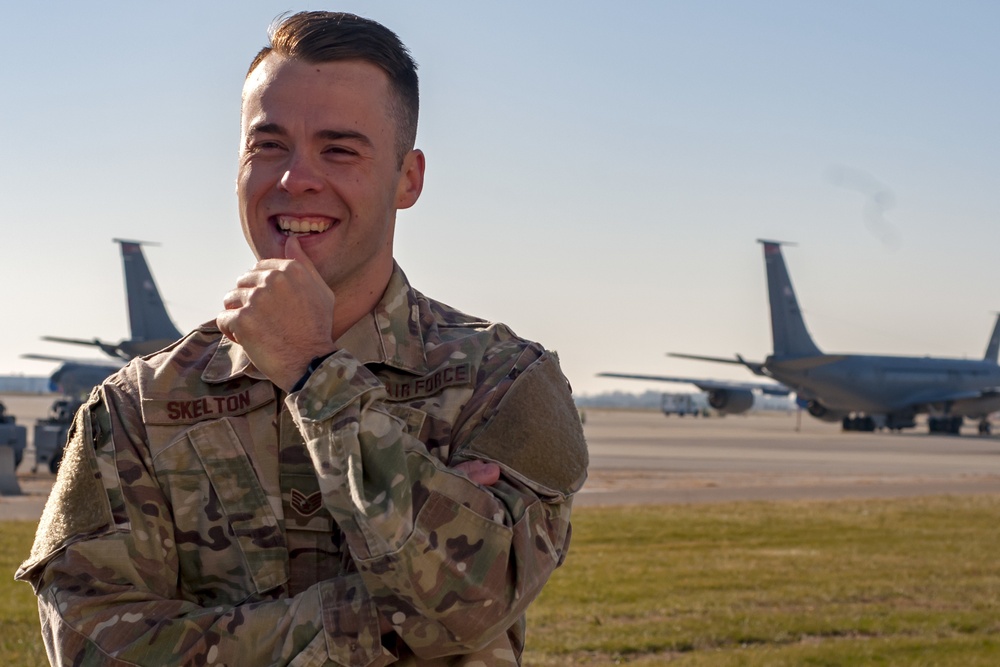 Staff Sgt. Grant Skelton is Rickenbacker's January Airman Spotlight