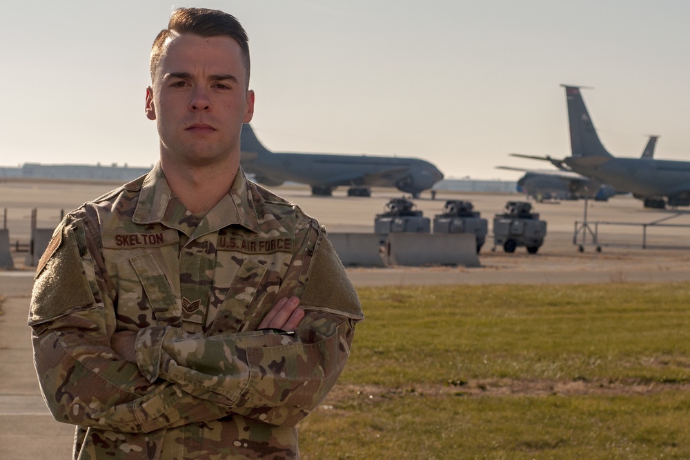 Staff Sgt. Grant Skelton is Rickenbacker's January Airman Spotlight