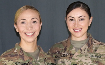 Younger sister outranks older sister on deployment, meet the Gallardo’s