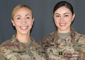 Younger sister outranks older sister on deployment, meet the Gallardo’s