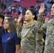 West Point NFL player conducts mass oath of enlistment ceremony