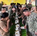 U.S. Navy Seabees deployed with NMCB-5’s Detail Palawan continue construction on Malatgao Elementary School
