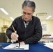 Traditional Japanese calligraphy lessons available at Camp Zama