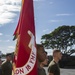 MTACS-18 Marines run to celebrate the 244th Marine Corps birthday