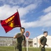 MTACS-18 Marines run to celebrate the 244th Marine Corps birthday