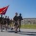 MTACS-18 Marines run to celebrate the 244th Marine Corps birthday