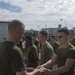 MTACS-18 Marines run to celebrate the 244th Marine Corps birthday