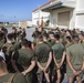 MTACS-18 Marines run to celebrate the 244th Marine Corps birthday