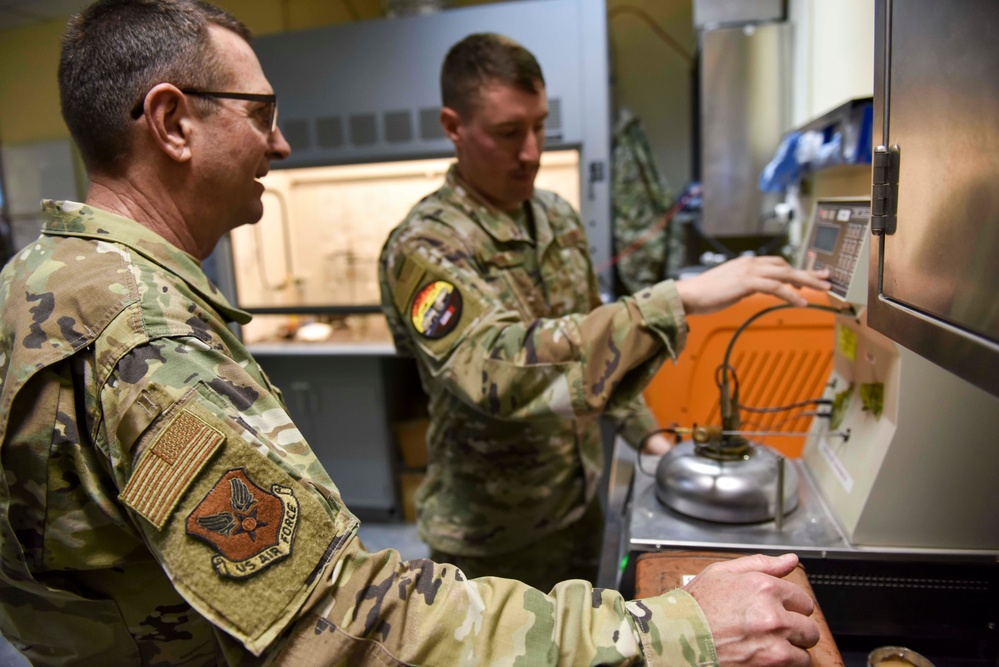 National Guard leadership visits Al Udeid Air Base