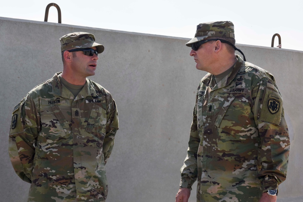 National Guard leadership visits Camp As Sayliyah