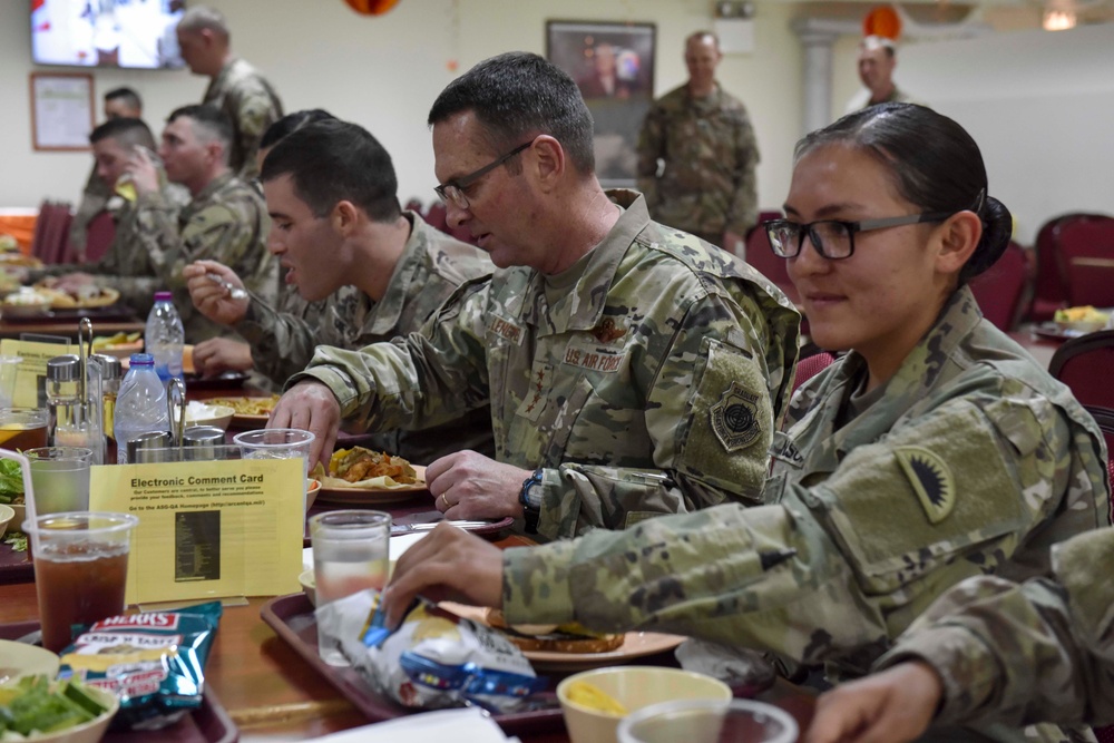 National Guard leadership visits Camp As Sayliyah