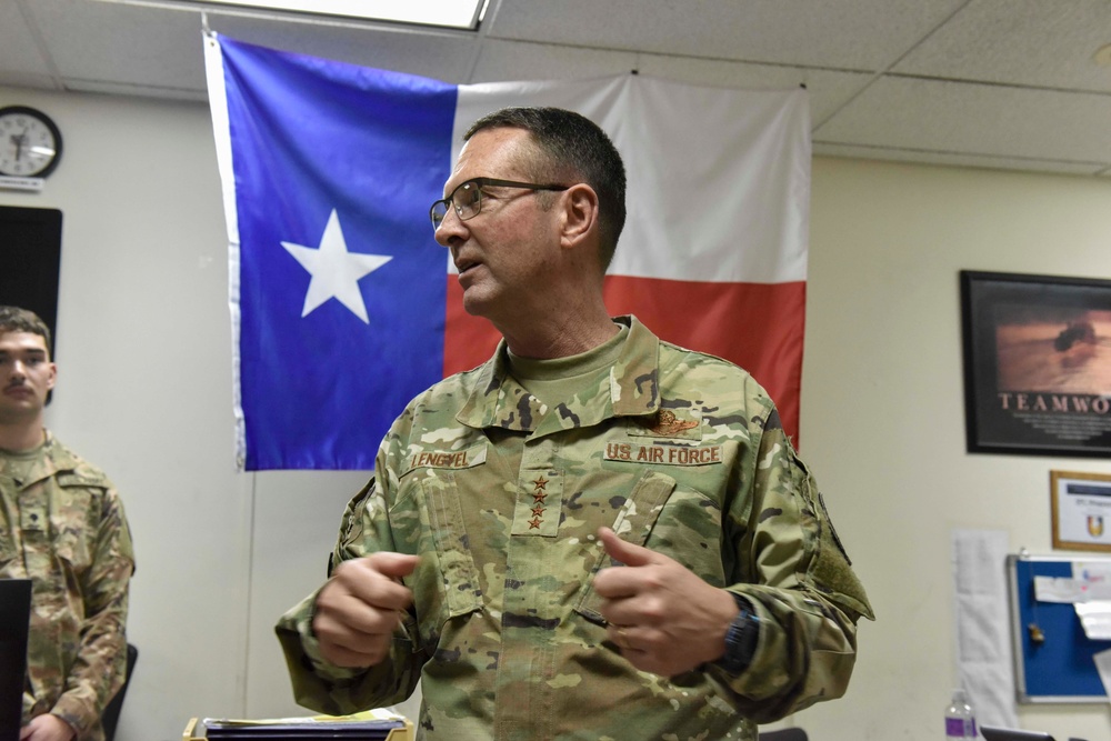 National Guard leadership visits Camp As Sayliyah