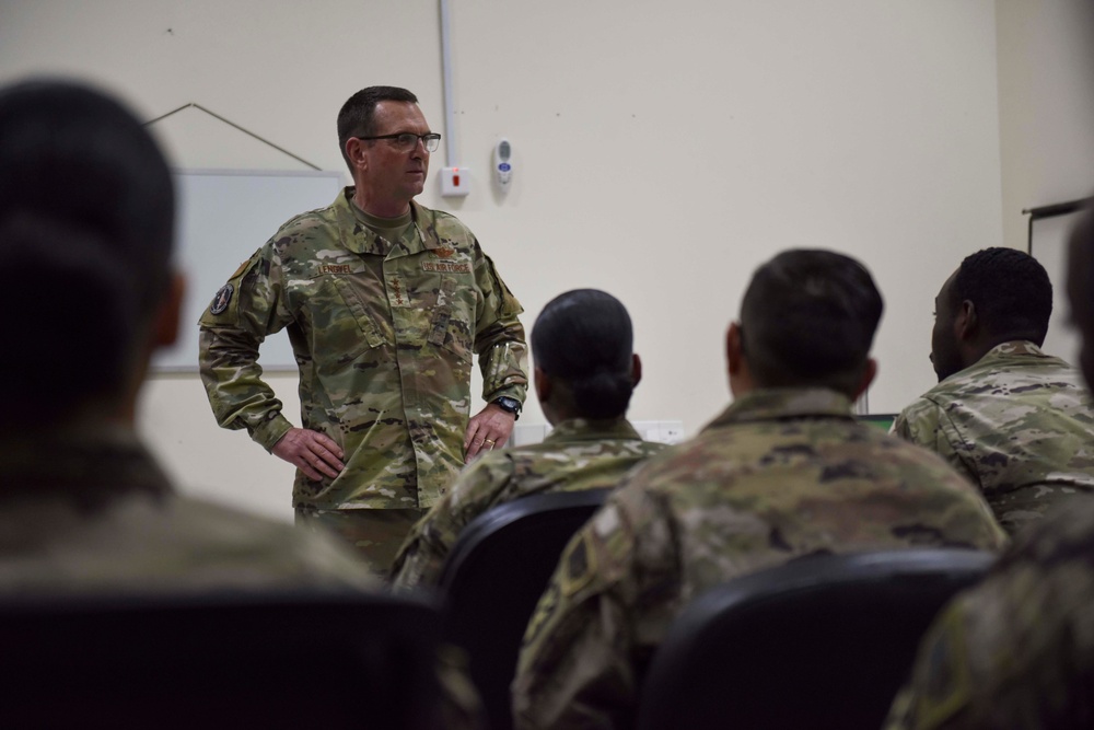 National Guard leadership visits Camp As Sayliyah