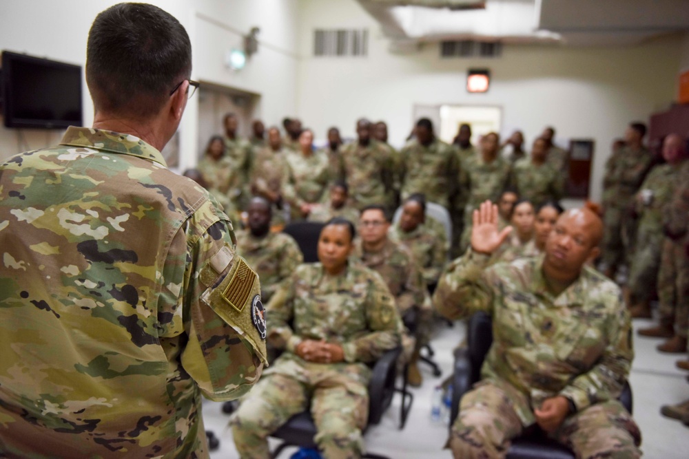 National Guard leadership visits Camp As Sayliyah