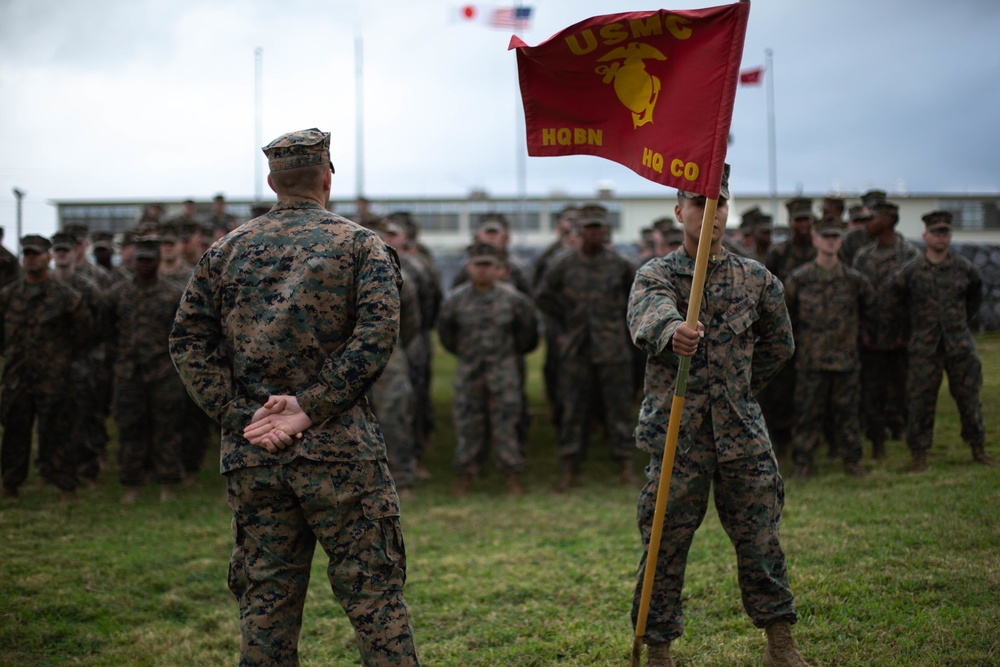 Marine promotions for Headquarters Company, Headquarters Battalion, 3rd Marine Division