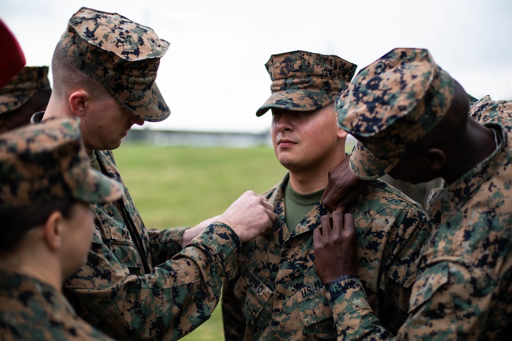 DVIDS - Images - Marine promotions for Headquarters Company ...