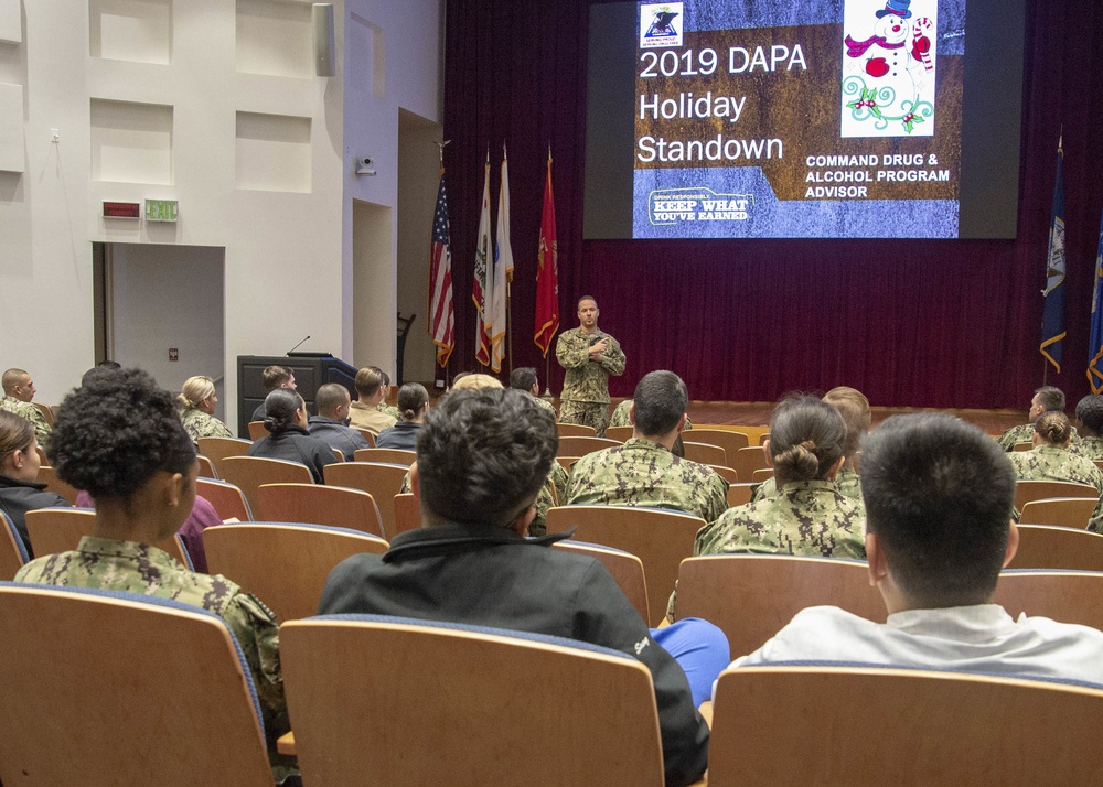 NMCSD Command Wide DAPA Holiday Standdown