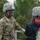 ROTC Madison Wisconsin Area students rappel and build teamwork on the confidence course at Total Force Training Center Ft. McCoy