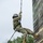 ROTC Madison Wisconsin Area students rappel and build teamwork on the confidence course at Total Force Training Center Ft. McCoy