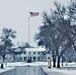 American Flag and Fort McCoy