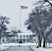 American Flag and Fort McCoy