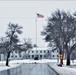 American Flag and Fort McCoy