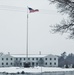 American Flag and Fort McCoy