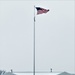 American Flag and Fort McCoy